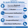 Dr. Jacob's Blutdruck-Tabletten mit Arginin Kalium Magnesium, 126 st, Dr. Jacob's Medical GmbH