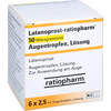 Latanoprost-ratiopharm 50ug/ml Augentropfen Lösung, 6 × 2.5 Milliliter, ratiopharm GmbH