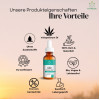 CBD10% Bio Hanfextrakt &Ouml;l - Vitadol Mint, 10 ml, Endower GmbH