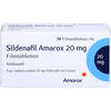 Sildenafil Amarox 20 mg Filmtabletten, 30 Stk., AMAROX PHARMA GmbH