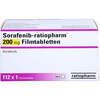 Sorafenib-ratiopharm 200mg Filmtabletten, 112 st, ratiopharm GmbH