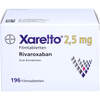 Xarelto 2.5 mg Filmtabletten, 1x196 st, Aaragon Pharma s.r.o.