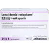 Lenalidomid-ratiopharm 2.5 mg Hartkapseln, 21 Stk., ratiopharm GmbH