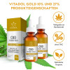 CBD27% Bio Hanfextrakt Öl - Vitadol Gold, 10 ml, Endower GmbH
