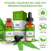 CBD27% Bio Hanfextrakt Öl - Vitadol Complex, 10 ml, Endower GmbH