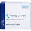 Menopur HP 75 I.E.Plv.u.Lösungsm.z.Her.e.Inj.-Lsg., 10 st, Docpharm GmbH