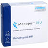 Menopur HP 75 I.E.Plv.u.Lösungsm.z.Her.e.Inj.-Lsg., 10 st, Docpharm GmbH