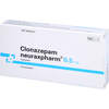 Clonazepam neuraxpharm 0.5 mg Tabletten, 100 st, neuraxpharm Arzneimittel GmbH
