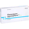 Clonazepam neuraxpharm 1 mg Tabletten, 50 st, neuraxpharm Arzneimittel GmbH