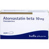 Atorvastatin beta 10 mg Filmtabletten, 28 Stk., betapharm Arzneimittel GmbH
