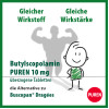 Butylscopolamin PUREN 10 MG überzogene Tabletten, 20 Stk., PUREN Pharma GmbH & Co. KG