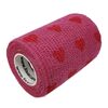 LisaCare Pflasterverband 7.5cmx4.5m Herzen rosa, 1 st, EKNA GmbH & Co. KG