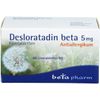 Desloratadin beta 5 mg Filmtabletten, 50 Stk., betapharm Arzneimittel GmbH