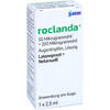 Roclanda 50 ug/ml + 200 ug/ml Augentropfen Lösung, 1 × 2.5 Milliliter, Santen GmbH