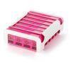 WEPA 7 Tage Compact Wochenmagazin wei&szlig;/pink, 1 Stk., Wepa Apothekenbedarf GmbH & Co. KG