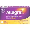 Allegra Allergietabletten 20 mg Tabletten, 100 Stk., A. Nattermann & Cie GmbH
