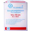 Saugkompresse steril FESMED 10x10 cm