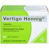 Vertigo Hennig Tabletten