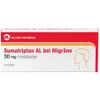 Sumatriptan AL bei Migr&auml;ne 50 mg Filmtabletten, 2 Stk., Aliud Pharma GmbH