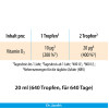 Vitamin D3 &Ouml;l Baby 400 IE 640 Tropfen Dr. Jacob's, 20 ml, Dr. Jacob's Medical GmbH