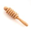 tuuli Massagegerät Rücken Nacken Schulter Massageroller Massage Roller aus Holz, 1 st, tuuli