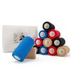 Haftbandage 10 cm Breite Mix-Set in 4 Farben, z.B. als Kniebandage, Armbandage, Oberschenkelbandage 12 St Bandage(s)