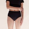 MYLILY Periodenunterw&auml;sche - High Waist Schwarz M ohne Biozide