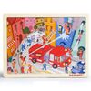 Topbright, Holz Puzzle mit Griff Feuerwehr