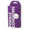 Loovara Frauenkondome latexfrei 3 Stück - Female Condoms Latex Free ultra dünn, hypoallergen St Kondome