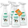 SILBERKRAFT Milbenspray Meerschweinchen & Kaninchen, 4x500 ml, Silberkraft