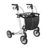 Rehasense Server L Komfort Softrad Rollator wei&szlig;
