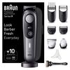 Braun - Barttrimmer "BT9420" Black/Spc Grey, 1 st, BRAUN