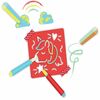 Hape Kreidekunst mit Schablone, 1 st, Hape