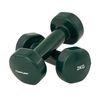 Tunturi Kurzhanteln Vinyl - 0.5 bis 5 kg - 2 kg gr&uuml;n