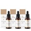 bedrop Vorteilsset: Bio Propolis Extrakt Tinktur mit Pipette 20% im 3er Set, 3x30 ml, bedrop