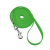 Schecker grüne Biothane® Schleppleine mit Handschlaufe - 5m/16mm extrem widerstandsfähig 1 St Leine