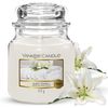 Yankee Candle Duftkerze Fluffy Towels Classic Medium Jar 411g 411 g