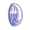 Tick Twister Clipbox mit 3 Zeckenhaken Lila - O'Tom 1 St