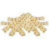 Schecker Kausnack - Rinderhaut Kauzöpfe 0,5 kg Futter
