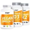 TNT O3-D3-K2 Vegan-Bundle 0,28 kg Kapseln