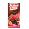 Torras Dark&Strawberries 0,075 kg Schokolade