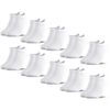 Occulto Kinder Sneaker Socken 10er Pack (Modell: Mikl) Wht 27-30 10 St