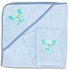 Babykajo Kapuzenhandtuch 80x80cm + 2 Waschlappen - Weiches Babyhandtuch Oeko Text zertifiziert 1 St