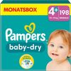 Pampers Windeln Größe 4+ (10-15kg) Baby-Dry 198 St