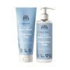 Urtekram Duschgel und Body Lotion Set Sensitive parfümfrei duftfrei für empfindliche Haut 2x200 ml