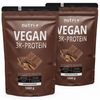 Nutri+ Veganes Proteinpulver 3k - Eiweiß Protein Pulver 2kg 2000 g
