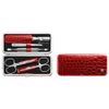 ZWILLING Beauty - Manik&uuml;re Pedik&uuml;re Set 5tlg. mit Nagelschere, Leder, rot N&auml;gel k&uuml;rzen 1 ct