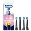 Oral-B - iO Sanfte Reinigung in Schwarz Elektrische Zahnbürsten 4 Stück