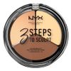 NYX Professional Makeup - 3 Steps To Sculpt Puder 5 g LIGHT - LIGHT