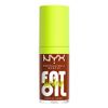 NYX Professional Makeup - Fat Oil Lip Drip Lippen&ouml;l 4,8 ml Dunkelrot